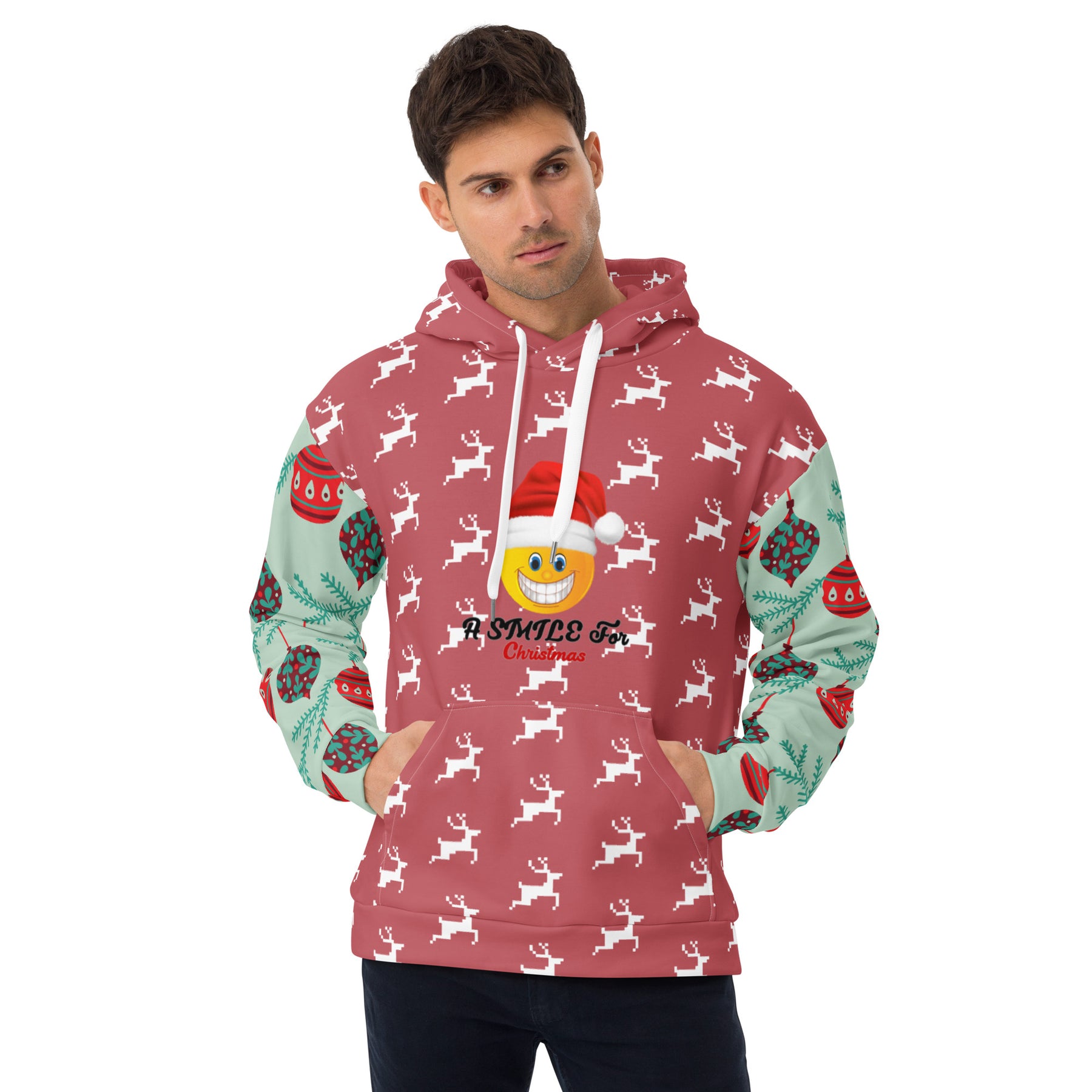 A Smile for Christmas Unisex Hoodie - TRIPLE-A