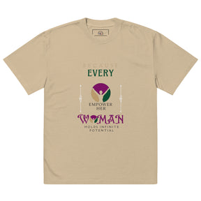 EVERY WOMAN- Oversized faded t-shirt - TRIPLE-A