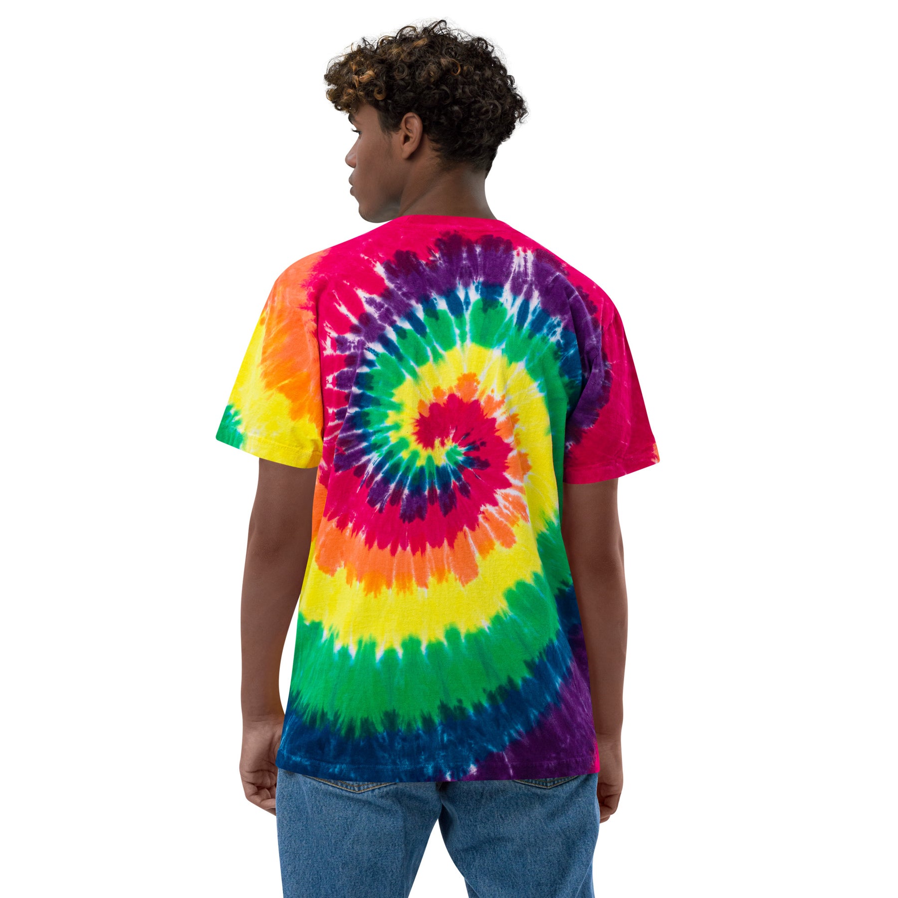 Radiate Joy Oversized tie-dye t-shirt - TRIPLE-A