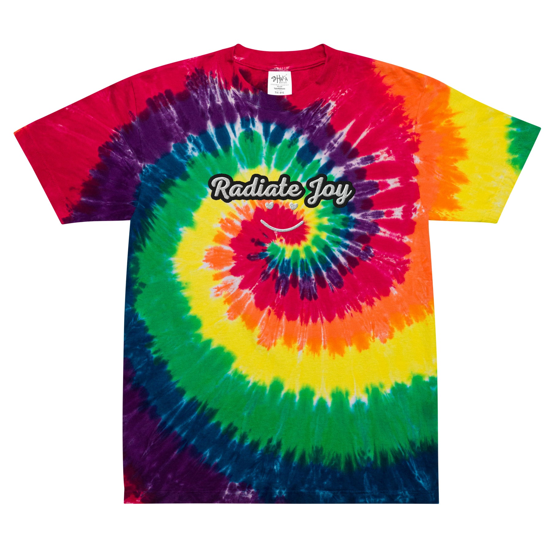 Radiate Joy Oversized tie-dye t-shirt - TRIPLE-A