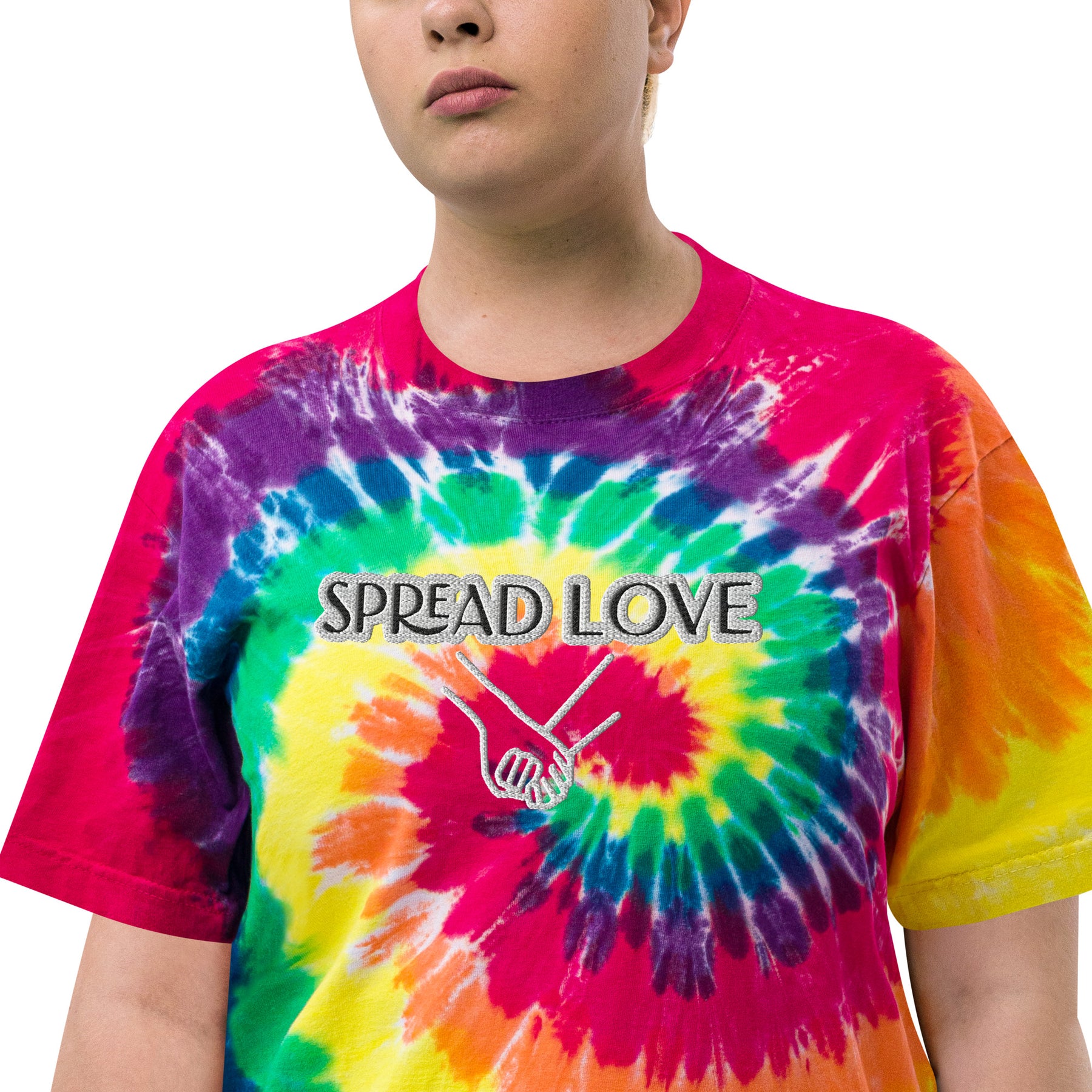 Oversized tie-dye t-shirt - TRIPLE-A