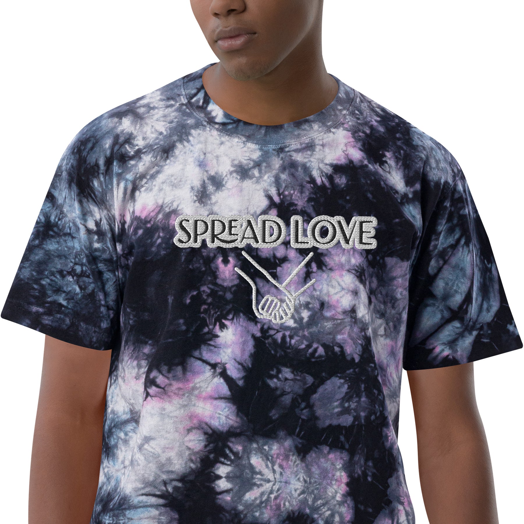 Oversized tie-dye t-shirt - TRIPLE-A