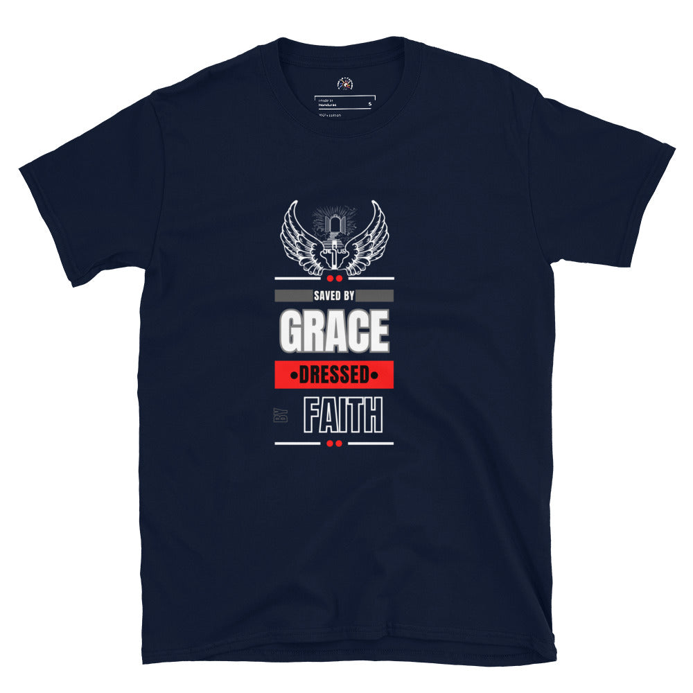 GRACE- Short-Sleeve Unisex T-Shirt - TRIPLE-A