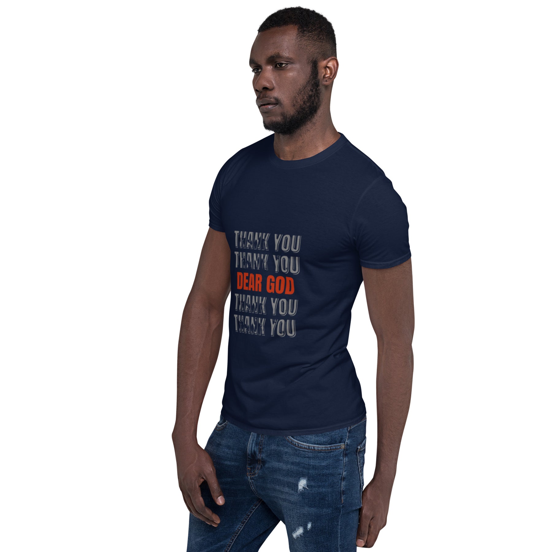 DEAR GOD - Short-Sleeve Unisex T-Shirt - TRIPLE-A