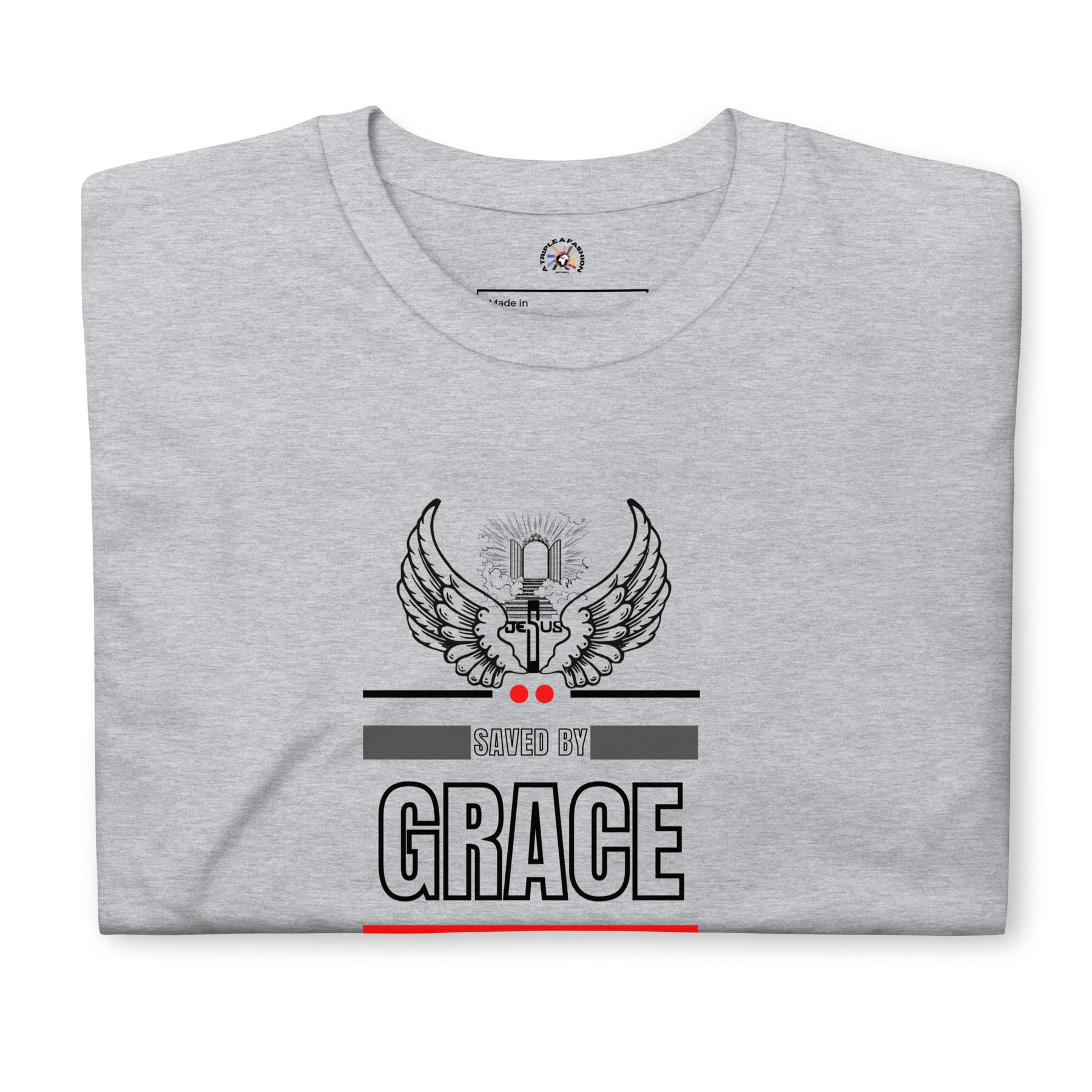 GRACE- Short-Sleeve Unisex T-Shirt - TRIPLE-A