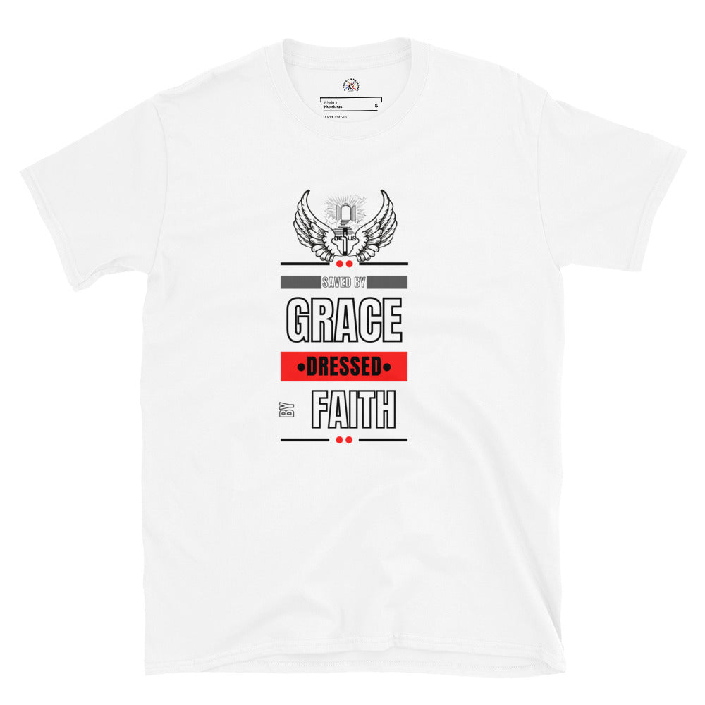 GRACE- Short-Sleeve Unisex T-Shirt - TRIPLE-A