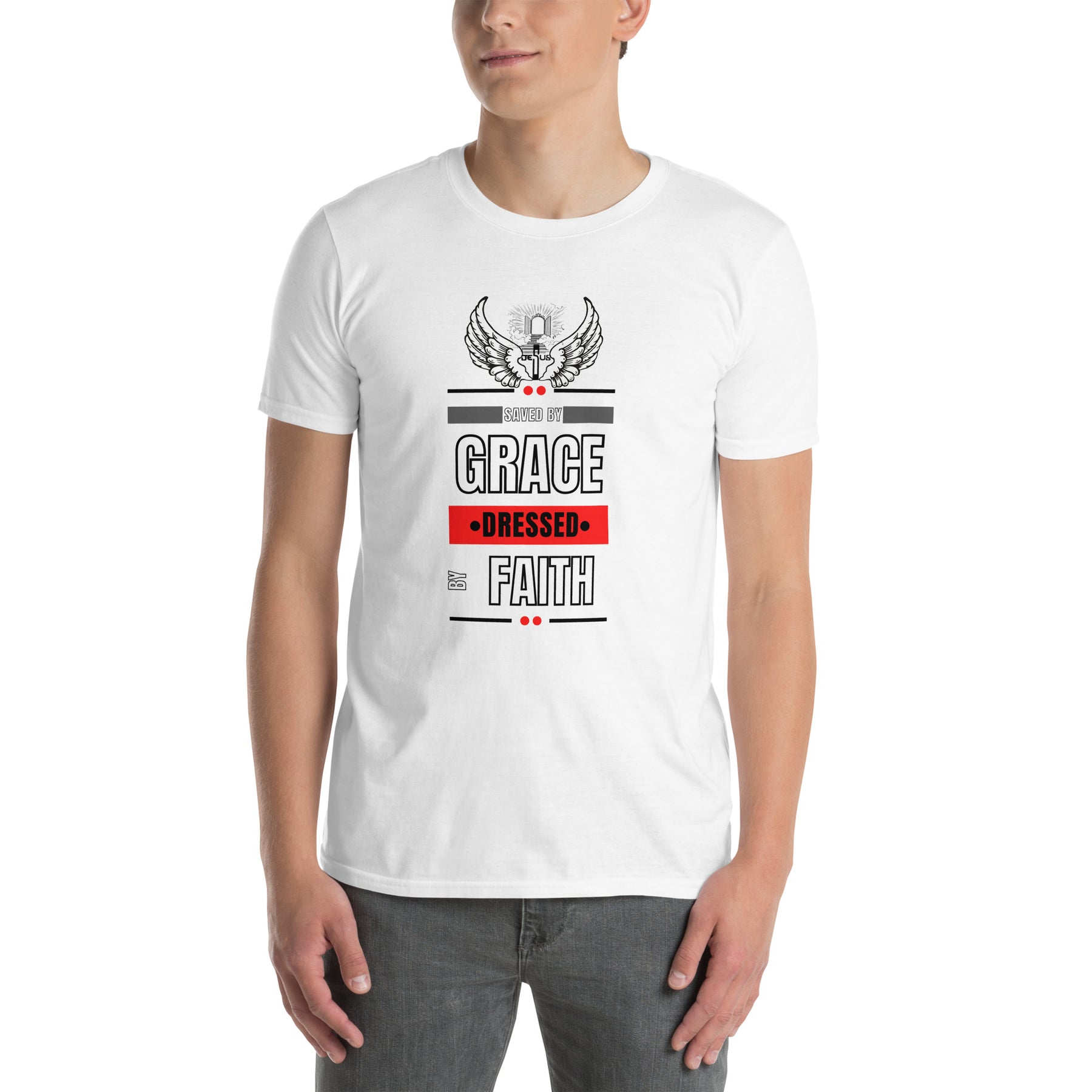 GRACE- Short-Sleeve Unisex T-Shirt - TRIPLE-A