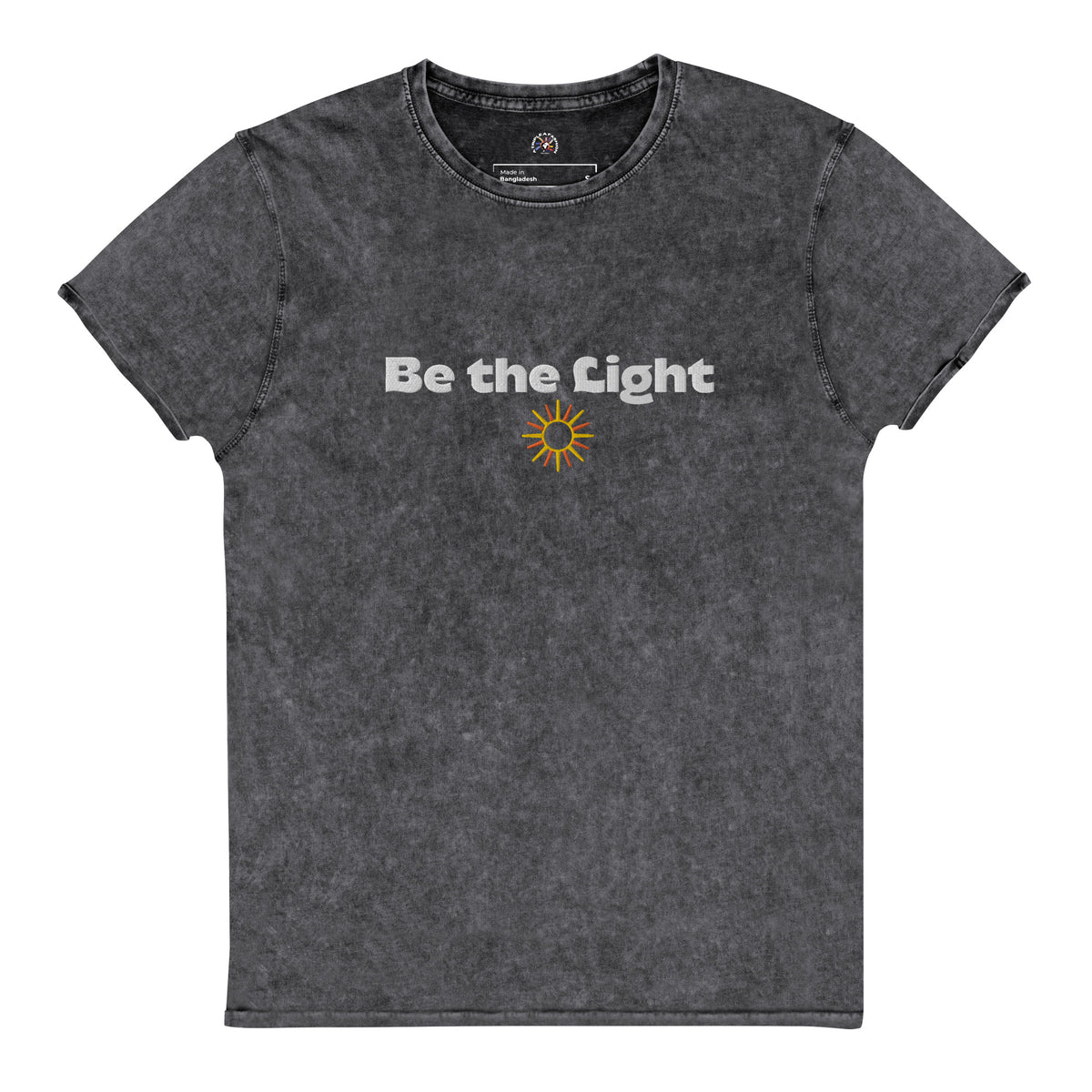 Be the Light Denim T-Shirt - TRIPLE-A