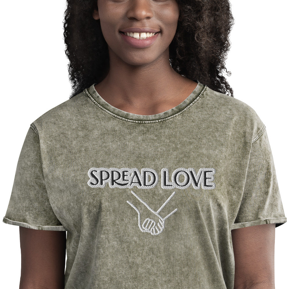 SpreadLove- Denim T-Shirt - TRIPLE-A