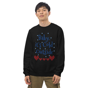 A Smile for Christmas Unisex eco sweatshirt - TRIPLE-A