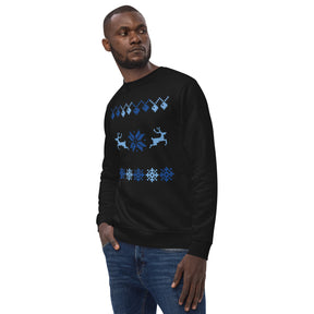 A Smile for Christmas Unisex eco sweatshirt - TRIPLE-A