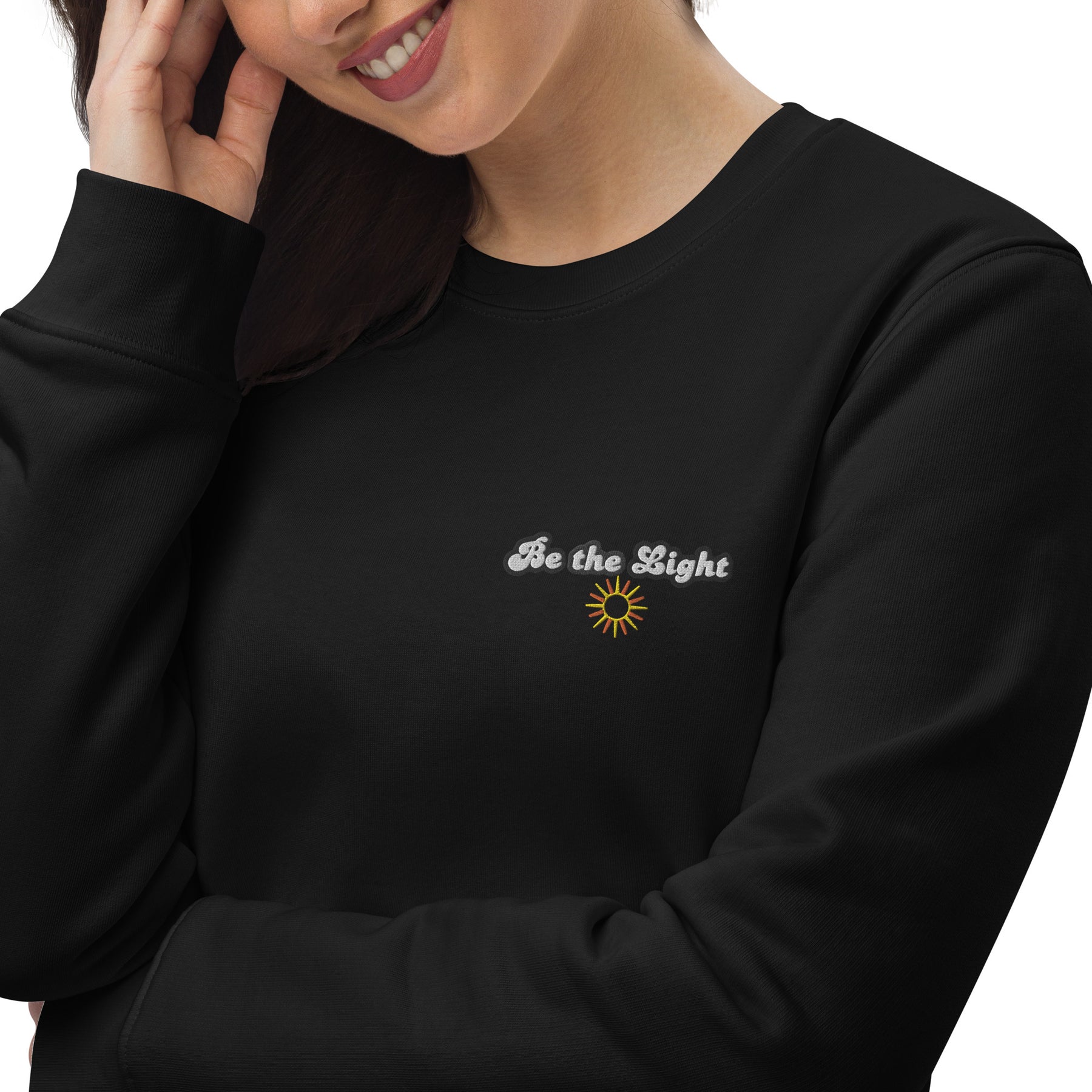 Be the Light Unisex eco sweatshirt - TRIPLE-A