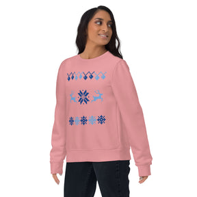 A Smile for Christmas Unisex eco sweatshirt - TRIPLE-A