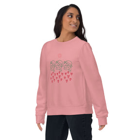 A Smile for Christmas Unisex eco sweatshirt - TRIPLE-A