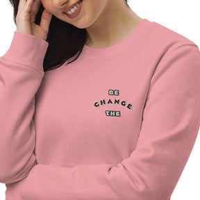 Be the Change Unisex eco sweatshirt - TRIPLE-A