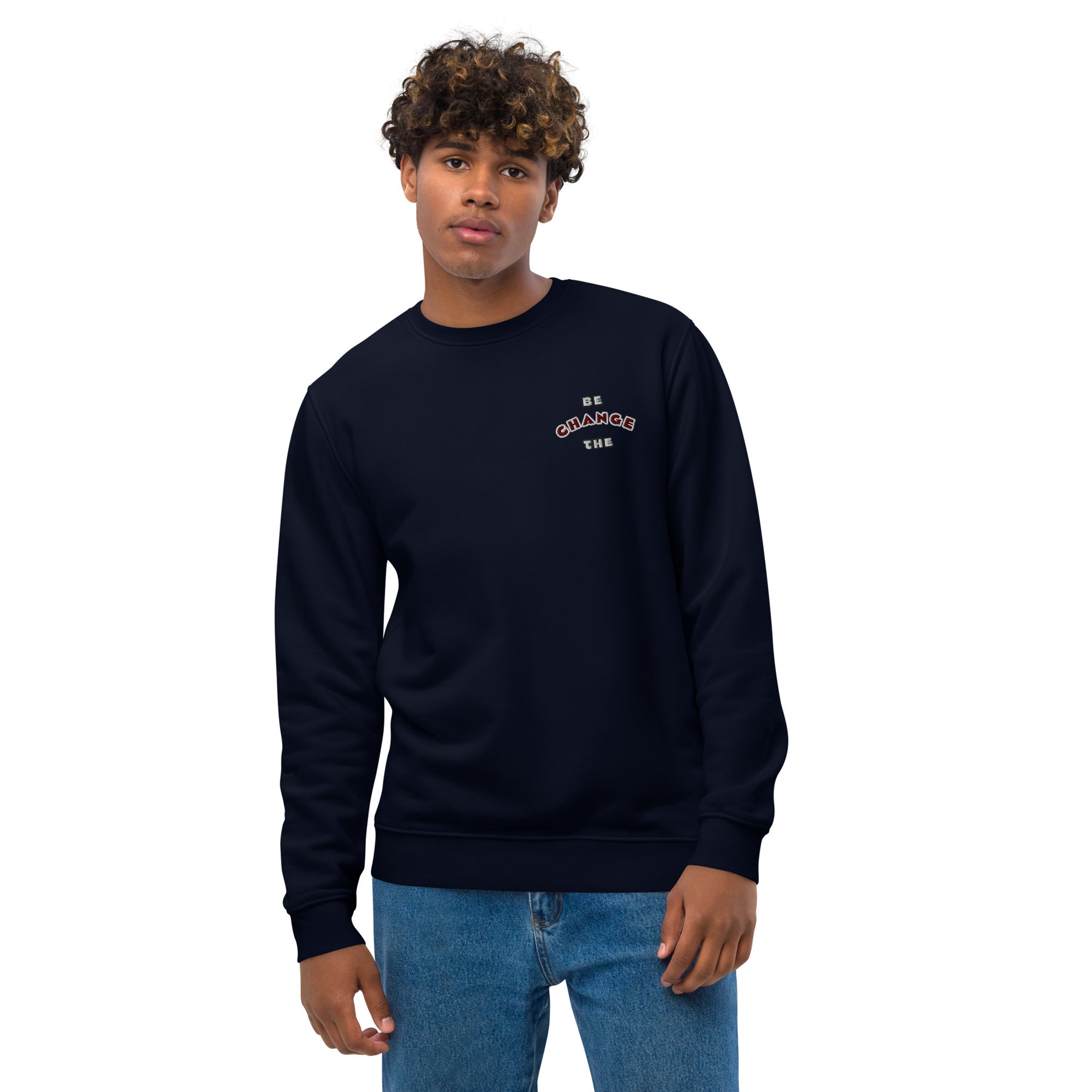 Be the Change Unisex eco sweatshirt - TRIPLE-A