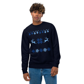 A Smile for Christmas Unisex eco sweatshirt - TRIPLE-A