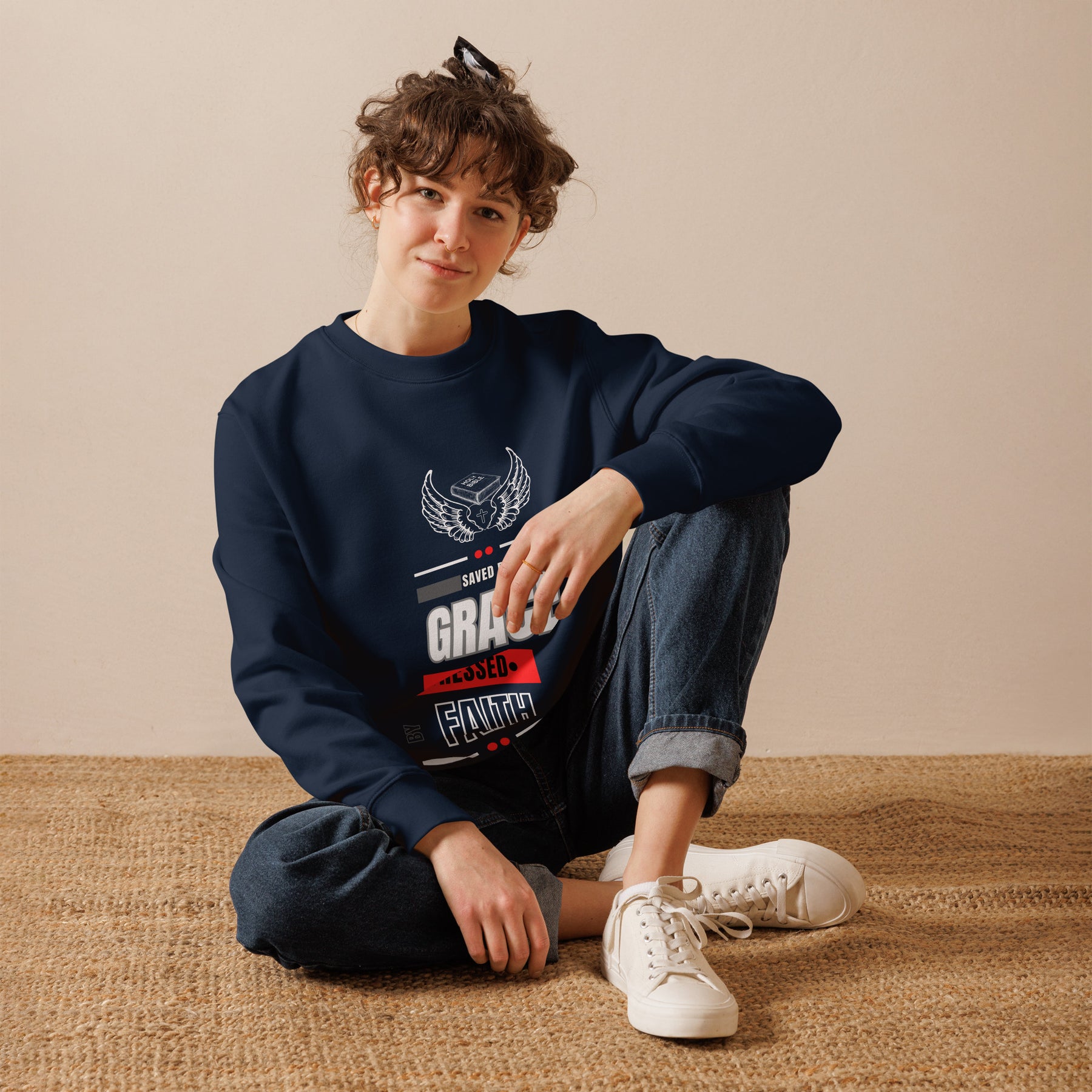 SAVED - Unisex eco sweatshirt - TRIPLE-A