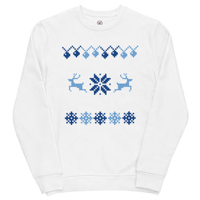 A Smile for Christmas Unisex eco sweatshirt - TRIPLE-A