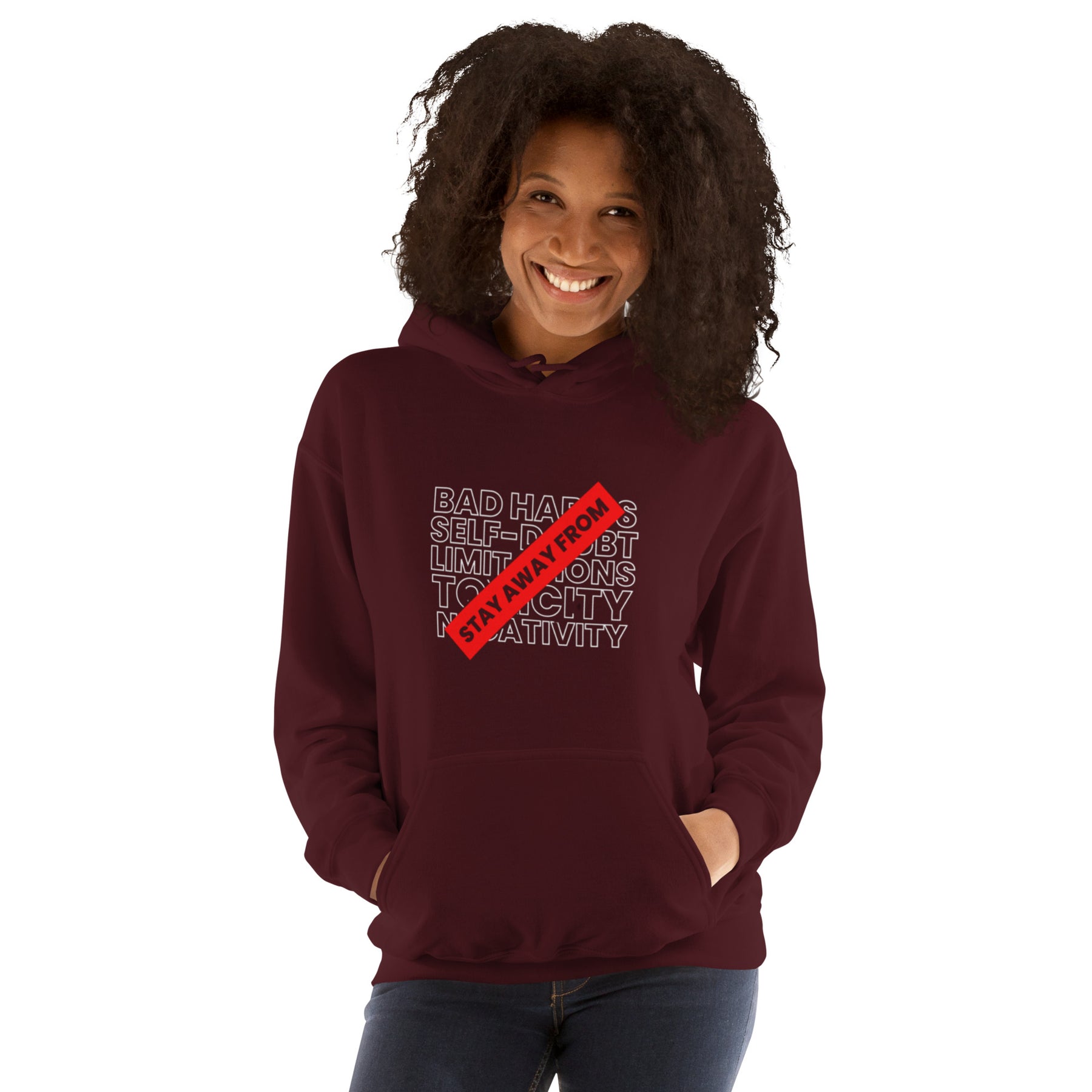 STAY AWAY - Unisex Hoodie - TRIPLE-A