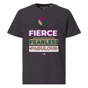 FIERCE- Unisex organic cotton t-shirt - TRIPLE-A