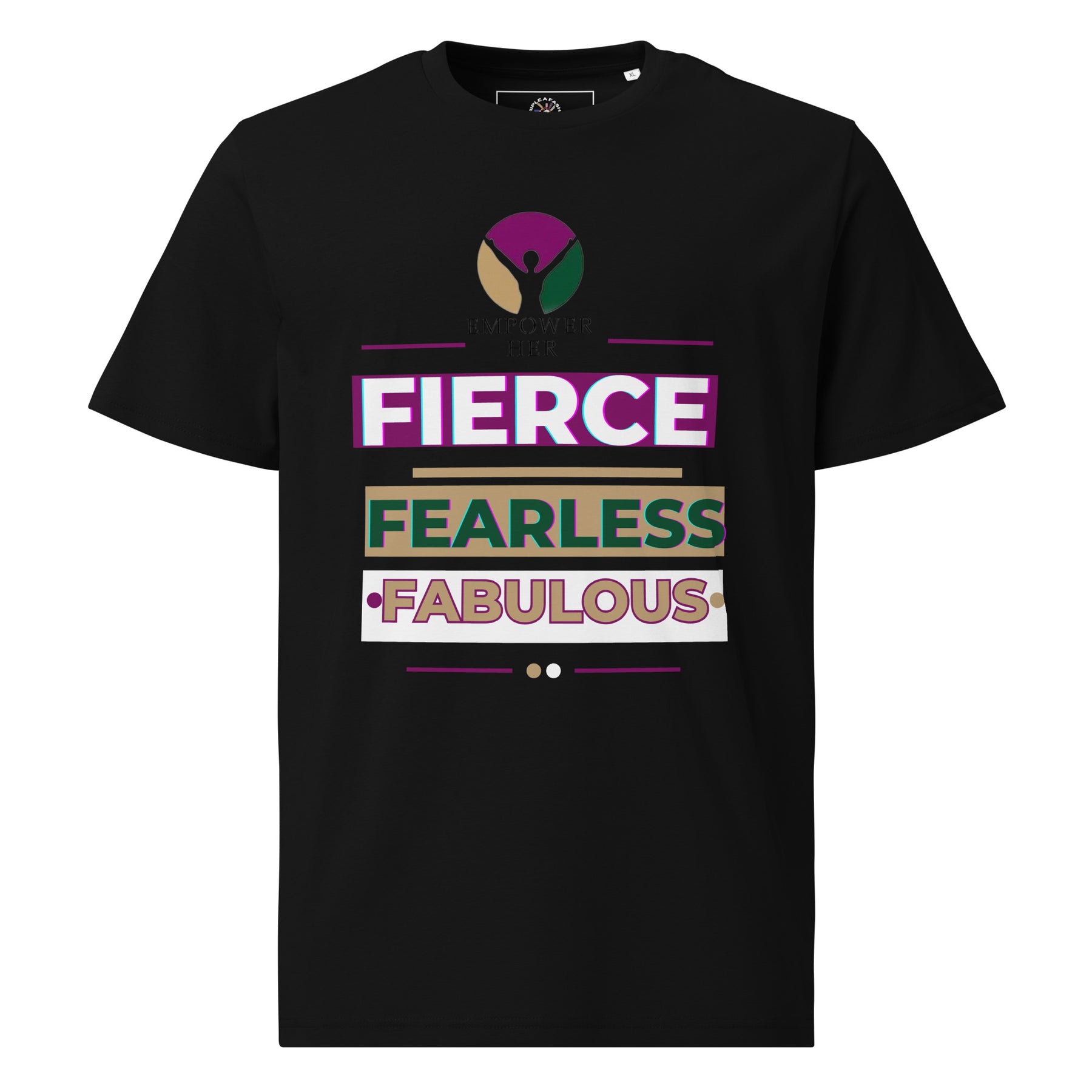 FIERCE- Unisex organic cotton t-shirt - TRIPLE-A