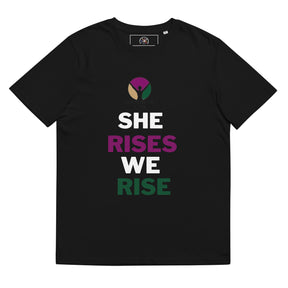 RISE- Unisex organic cotton t-shirt - TRIPLE-A