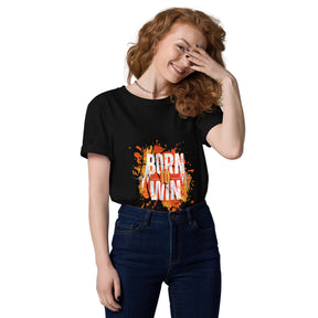 BORN TO WIN- Unisex organic cotton t-shirt