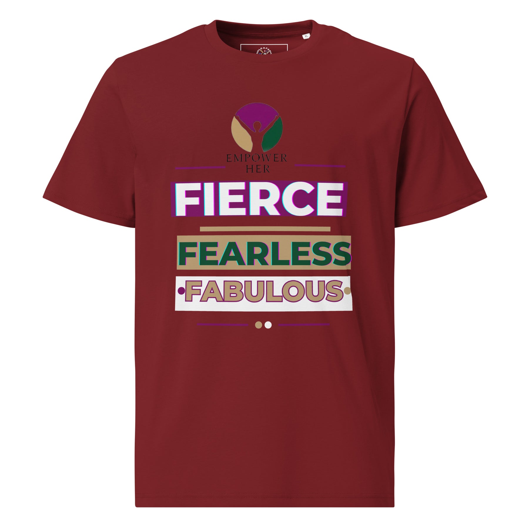 FIERCE- Unisex organic cotton t-shirt - TRIPLE-A