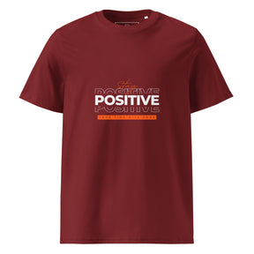 STAY POSITIVE - Unisex organic cotton t-shirt - TRIPLE-A