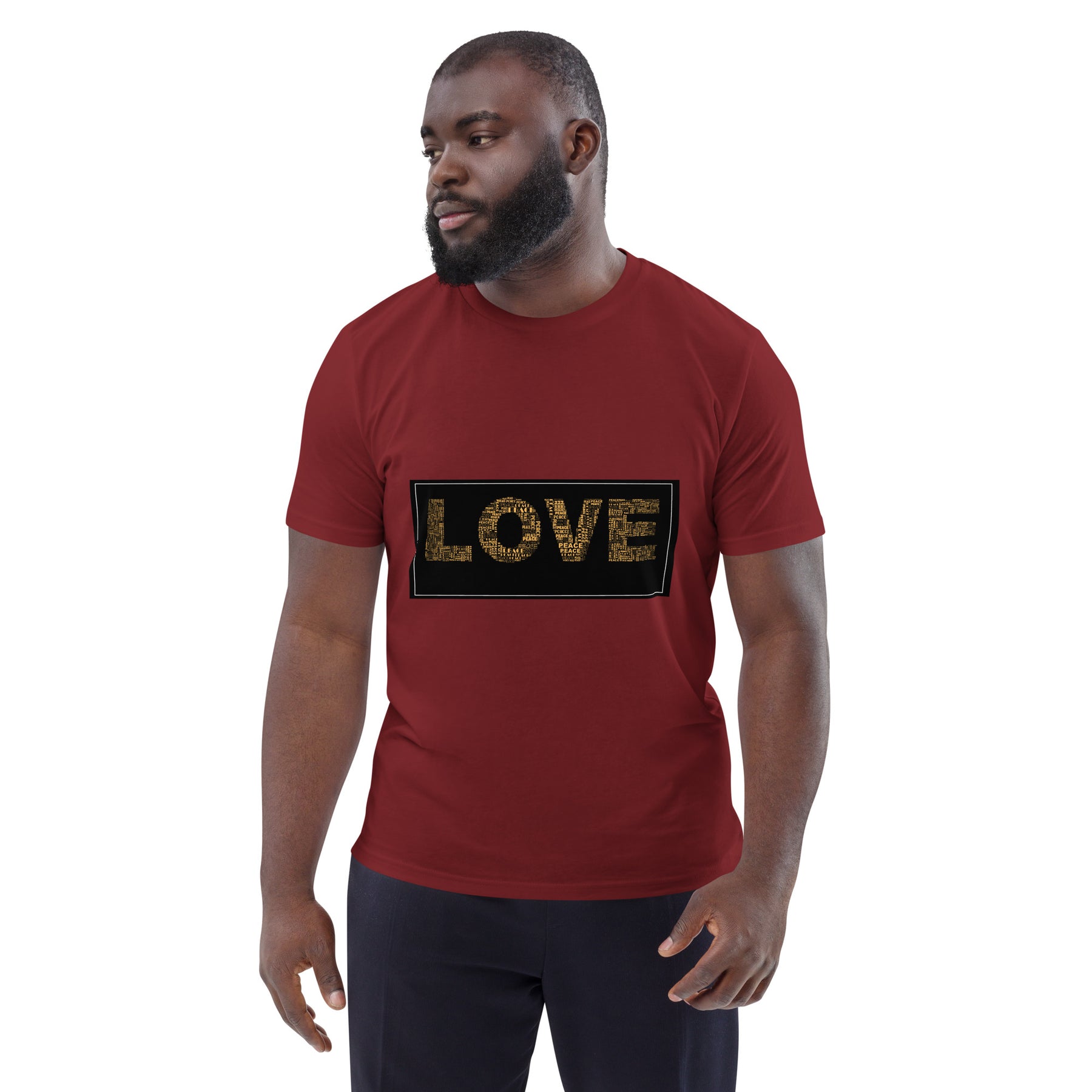 LOVE- Unisex organic cotton t-shirt