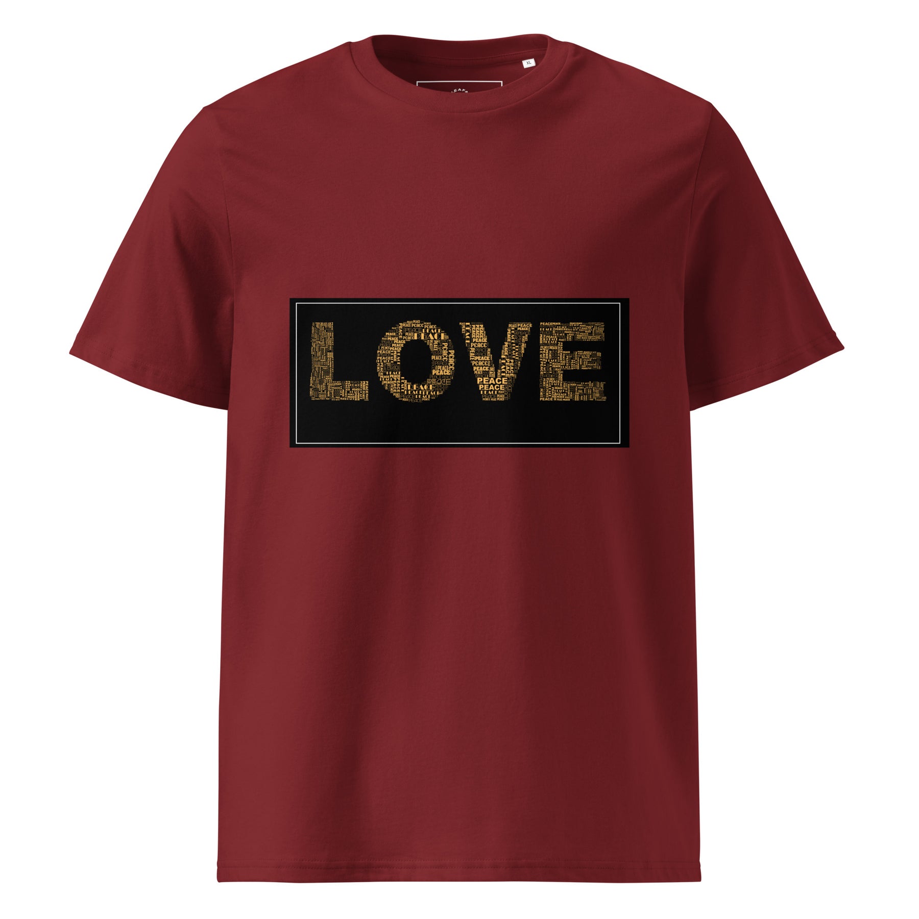 LOVE- Unisex organic cotton t-shirt