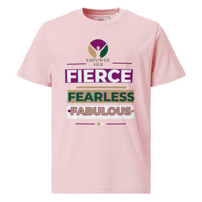 FIERCE- Unisex organic cotton t-shirt - TRIPLE-A