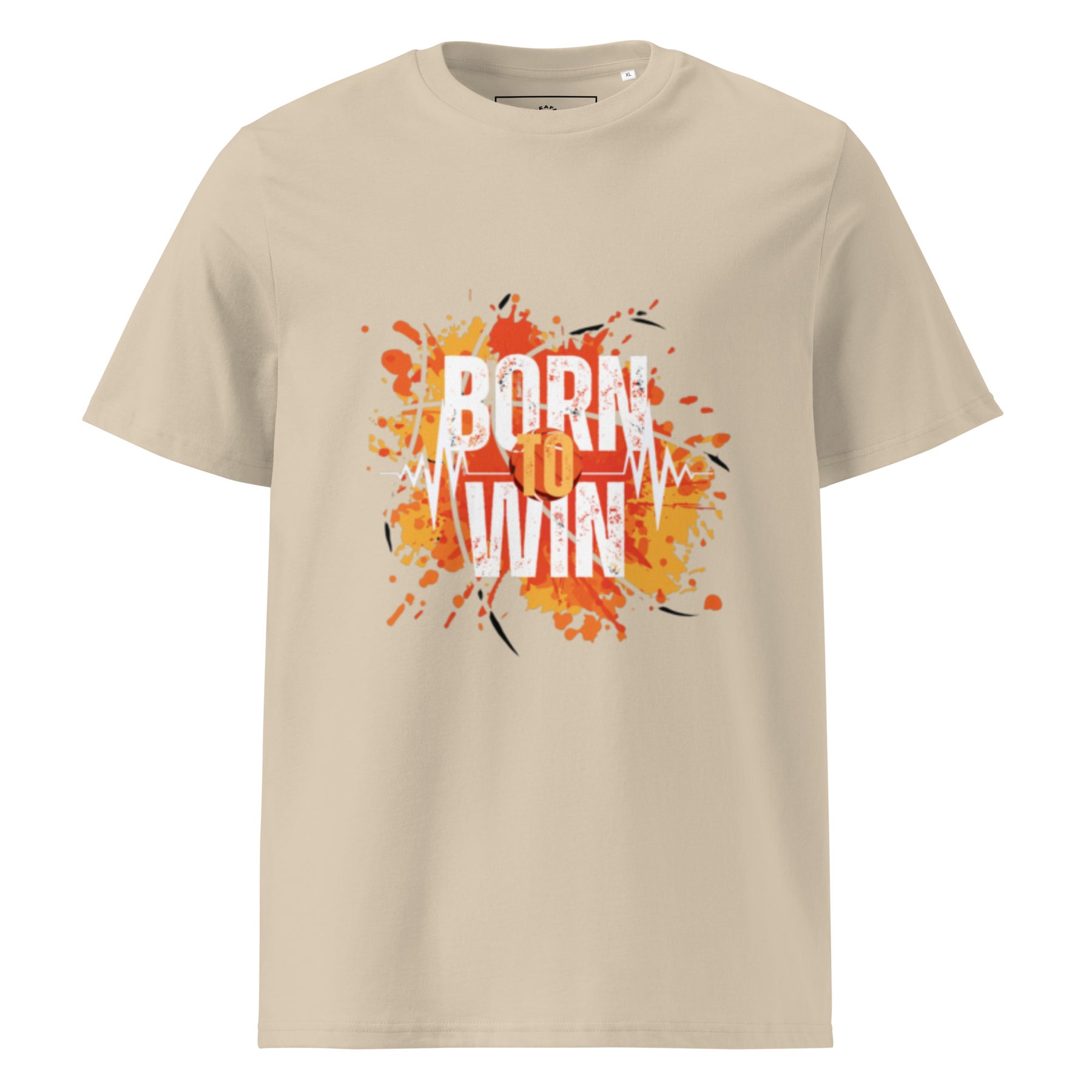 BORN TO WIN- Unisex organic cotton t-shirt