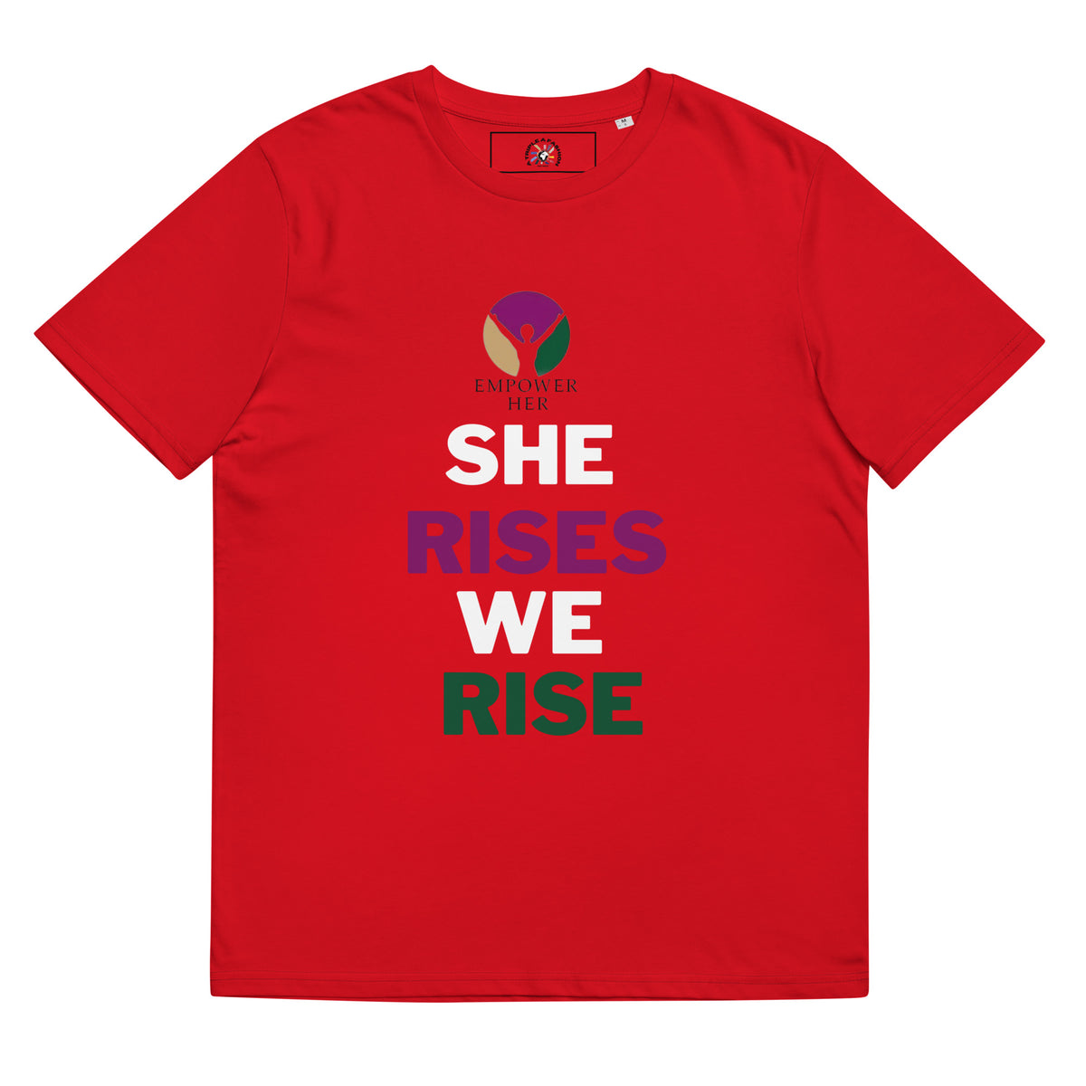 RISE- Unisex organic cotton t-shirt - TRIPLE-A