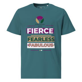 FIERCE- Unisex organic cotton t-shirt - TRIPLE-A