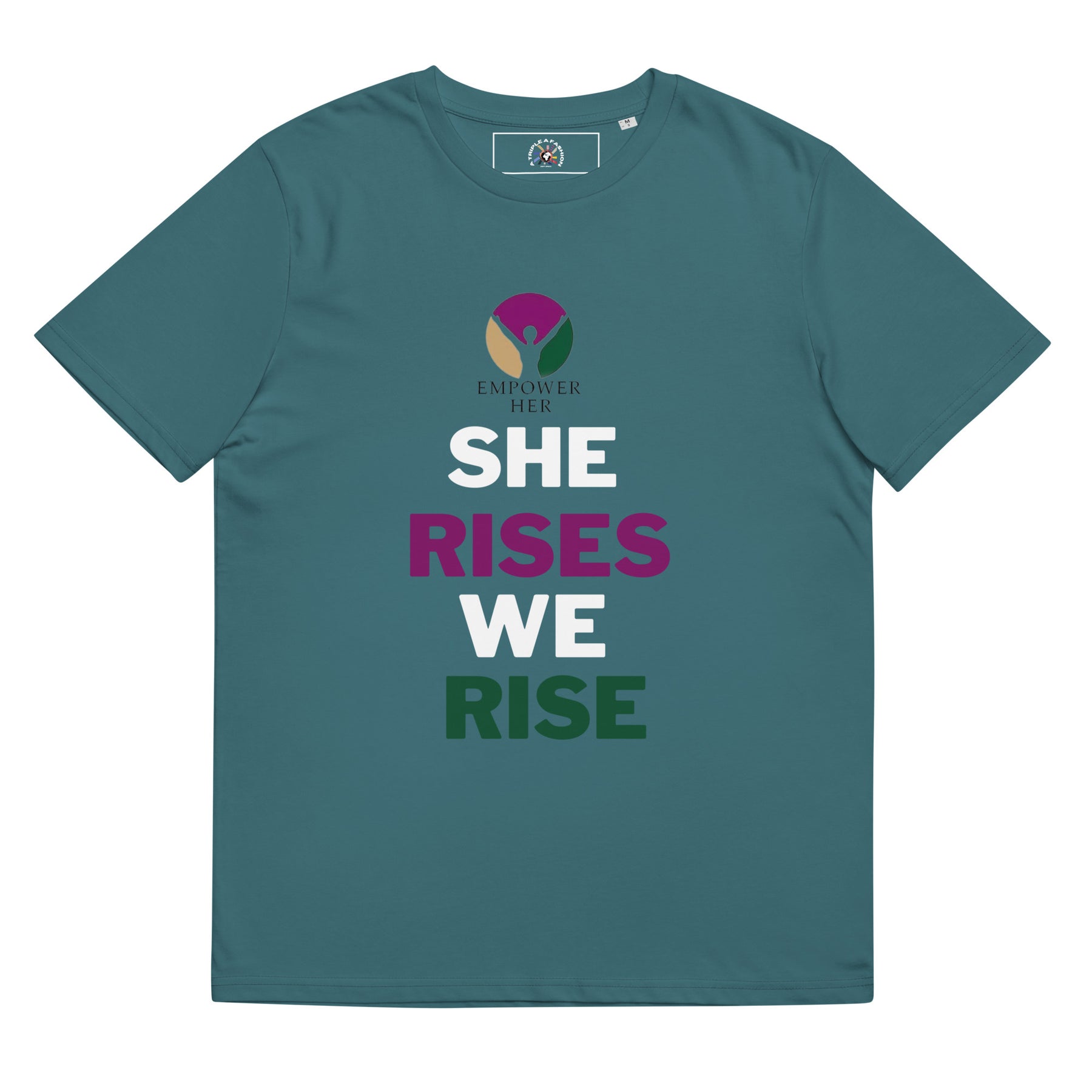 RISE- Unisex organic cotton t-shirt - TRIPLE-A