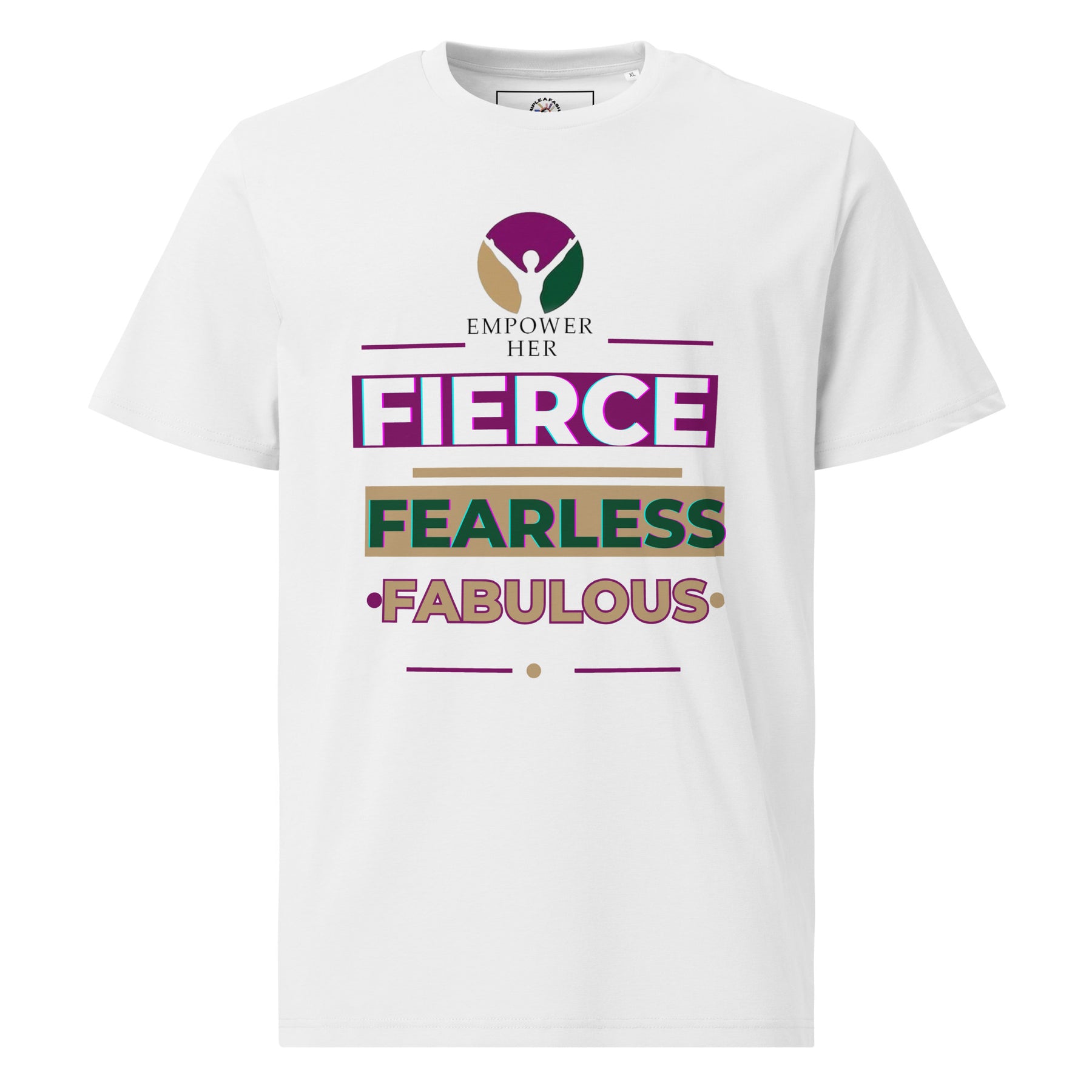 FIERCE- Unisex organic cotton t-shirt - TRIPLE-A