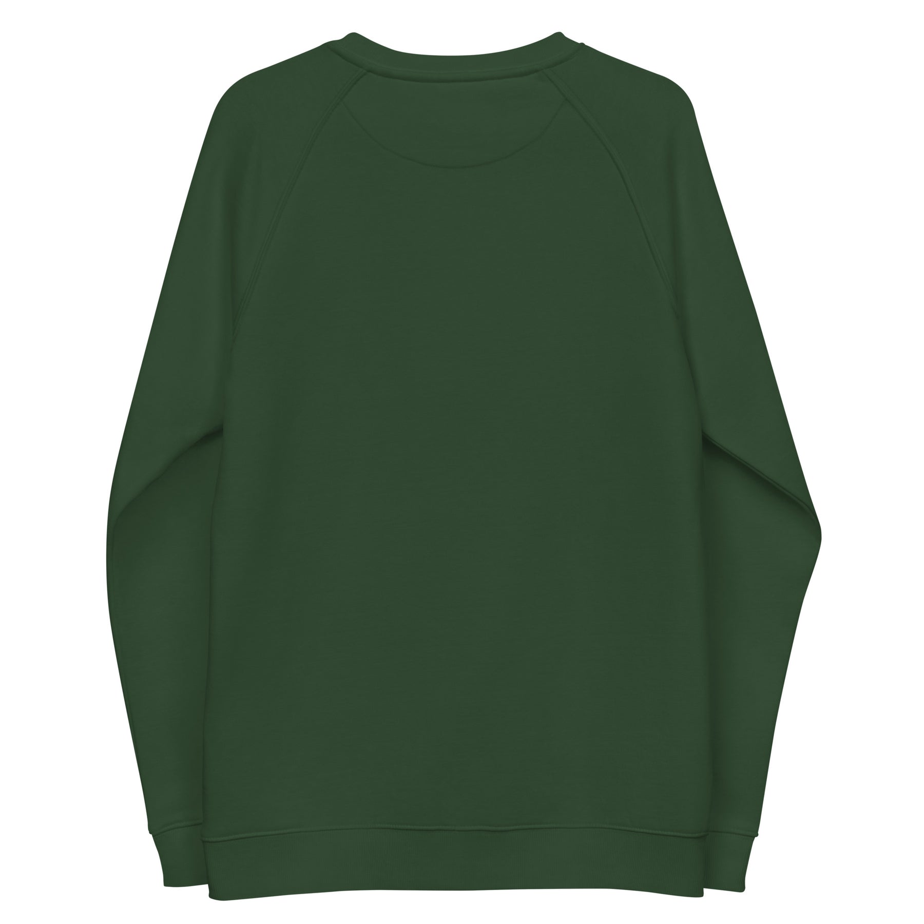 A Smile for Christmas Unisex organic raglan sweatshirt - TRIPLE-A