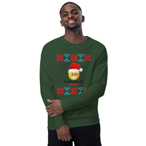 Christmas Unisex organic raglan Sweatshirt - TRIPLE-A