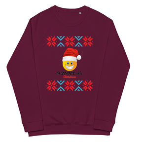 Christmas Unisex organic raglan Sweatshirt - TRIPLE-A