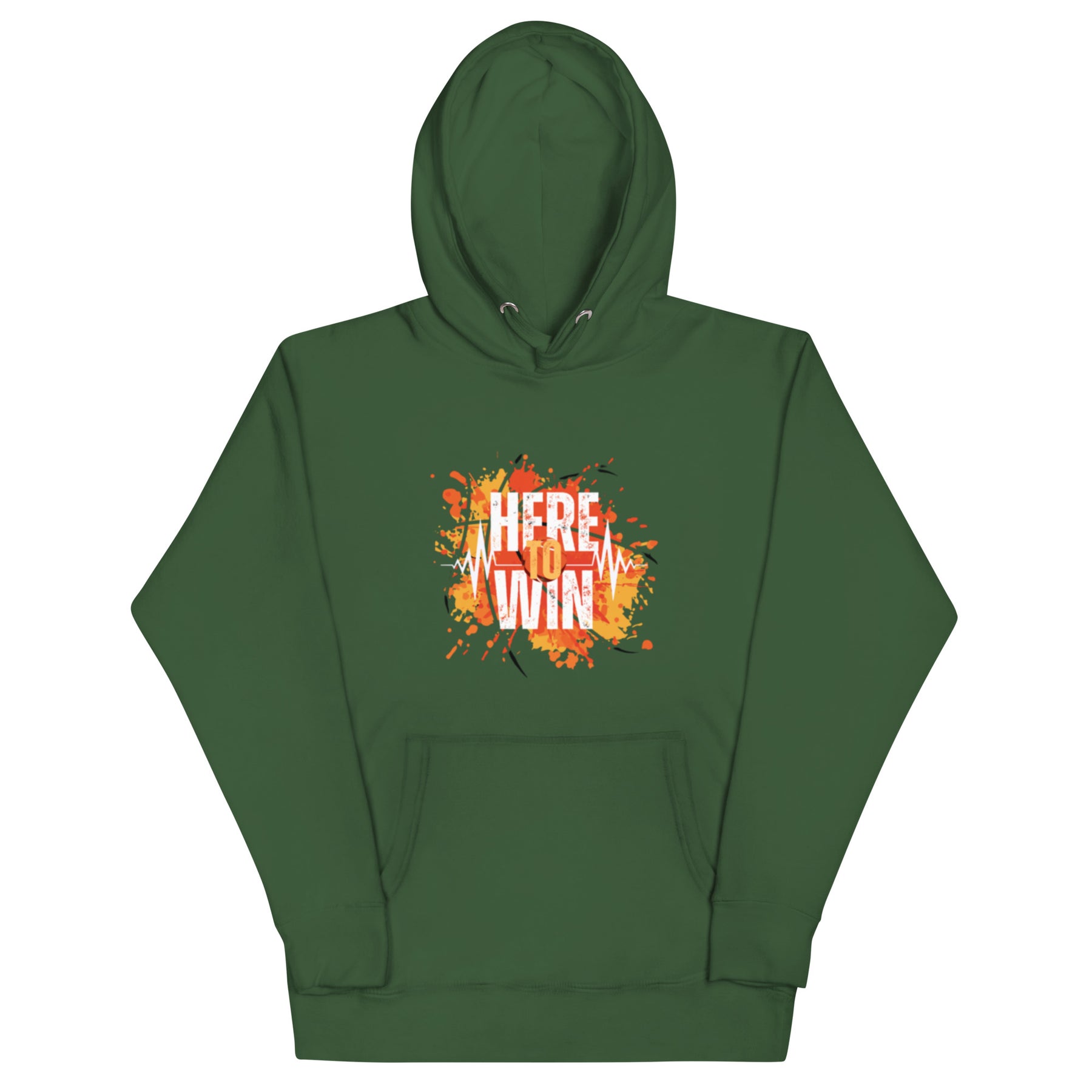 HERE TO WIN- Unisex Hoodie