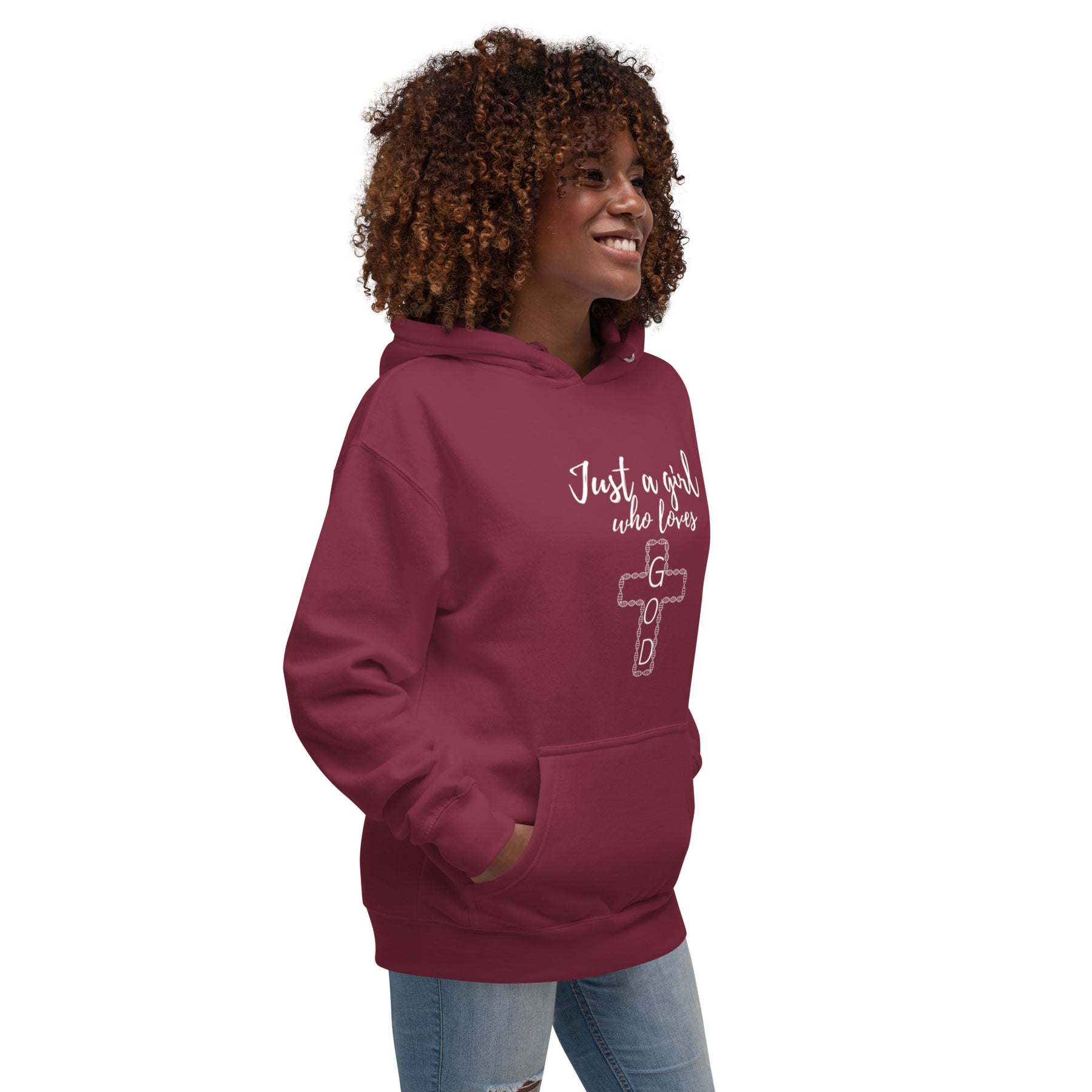 JUST A GIRL - Hoodie - TRIPLE-A