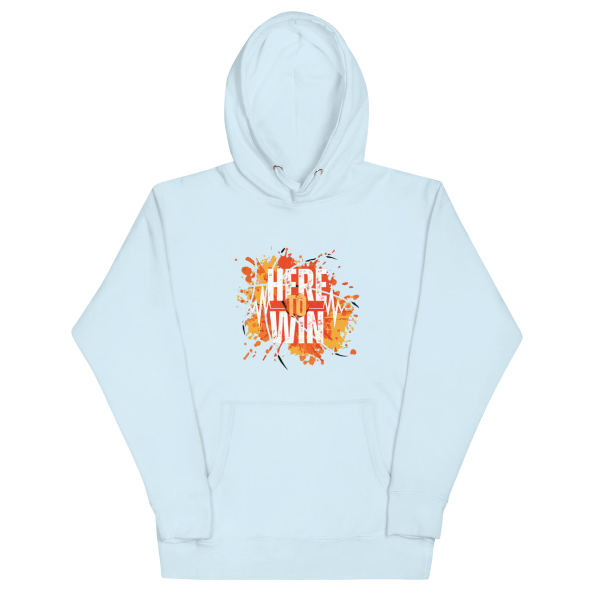 HERE TO WIN- Unisex Hoodie