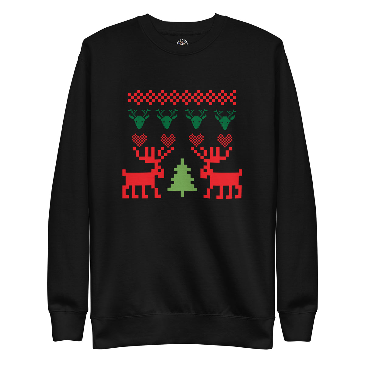 A Smile for Christmas Unisex Premium Sweatshirt - TRIPLE-A