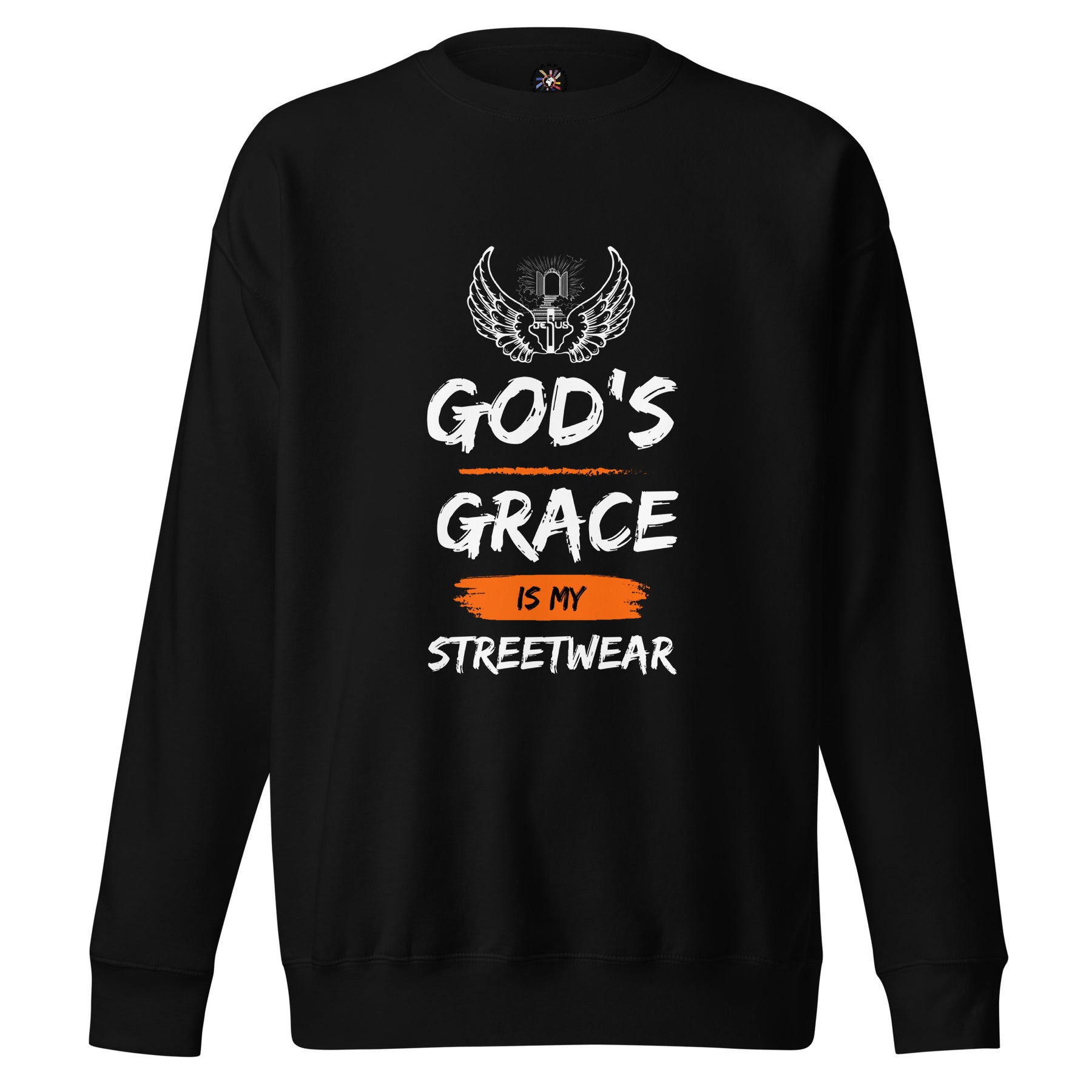 GOD'S GRACE - Unisex Premium Sweatshirt - TRIPLE-A