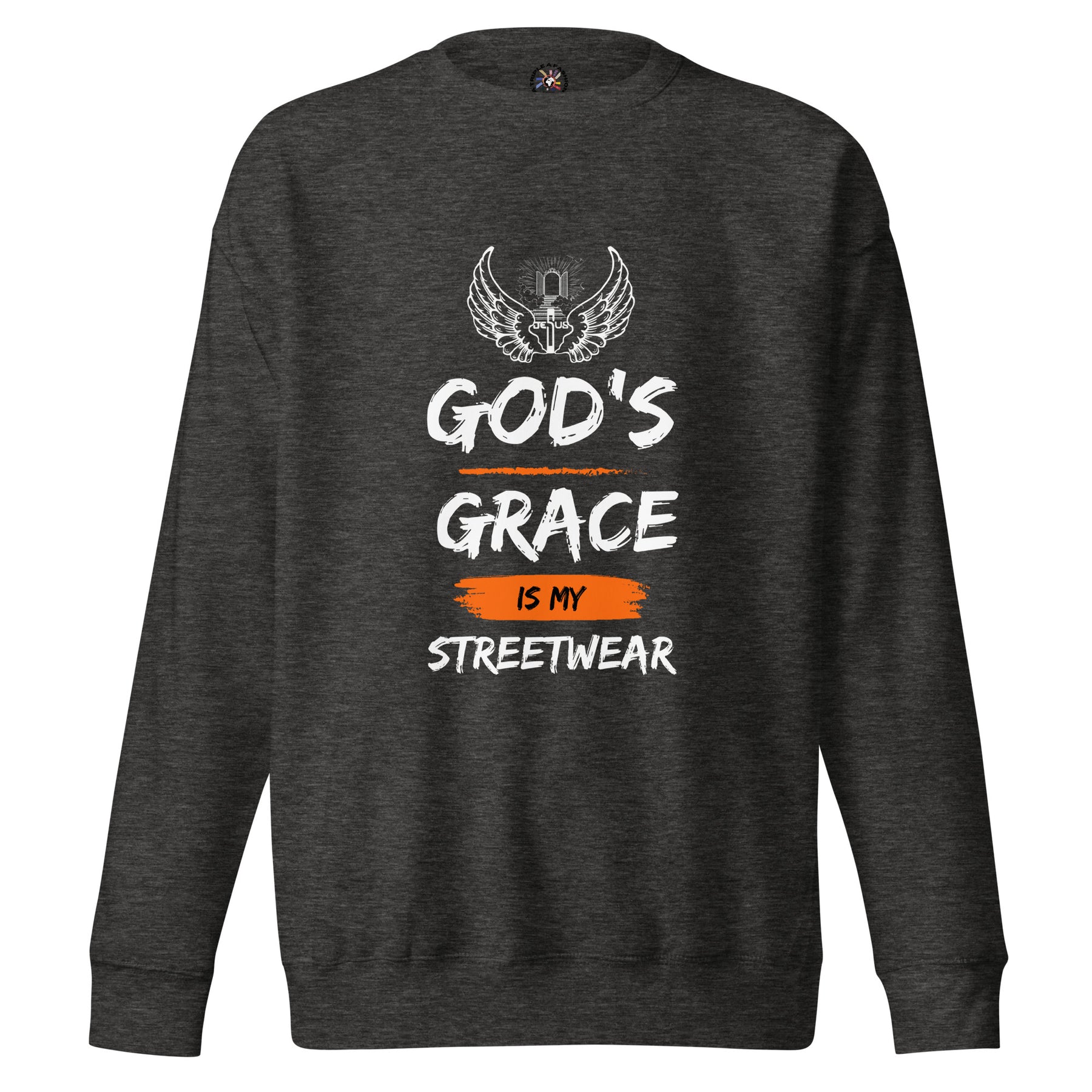 GOD'S GRACE - Unisex Premium Sweatshirt - TRIPLE-A