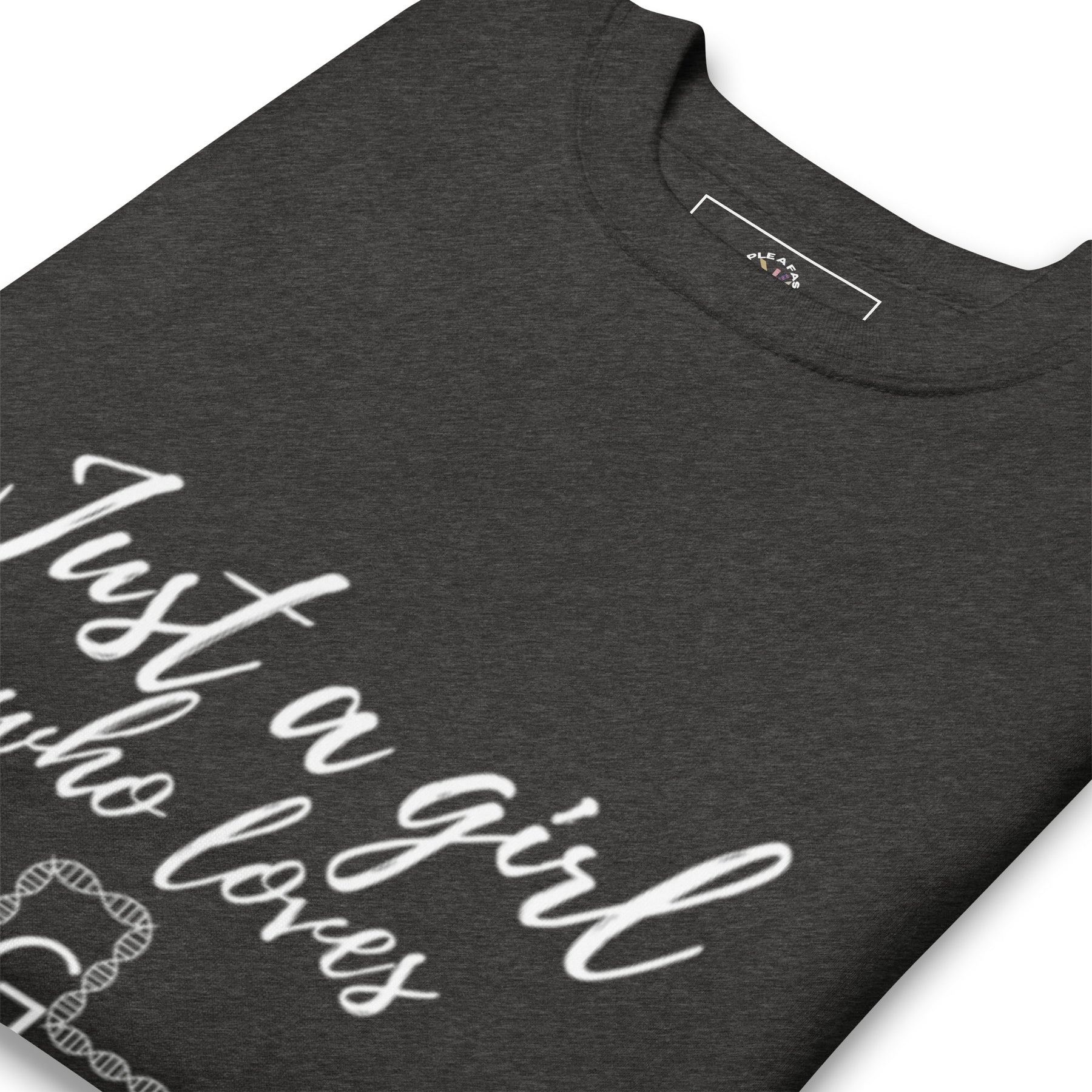 JUST A GIRL -  Premium Sweatshirt - TRIPLE-A