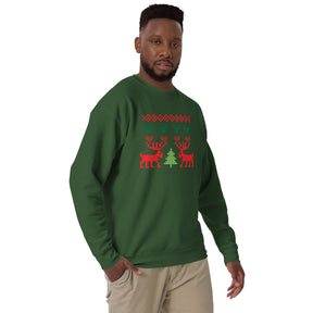 A Smile for Christmas Unisex Premium Sweatshirt - TRIPLE-A