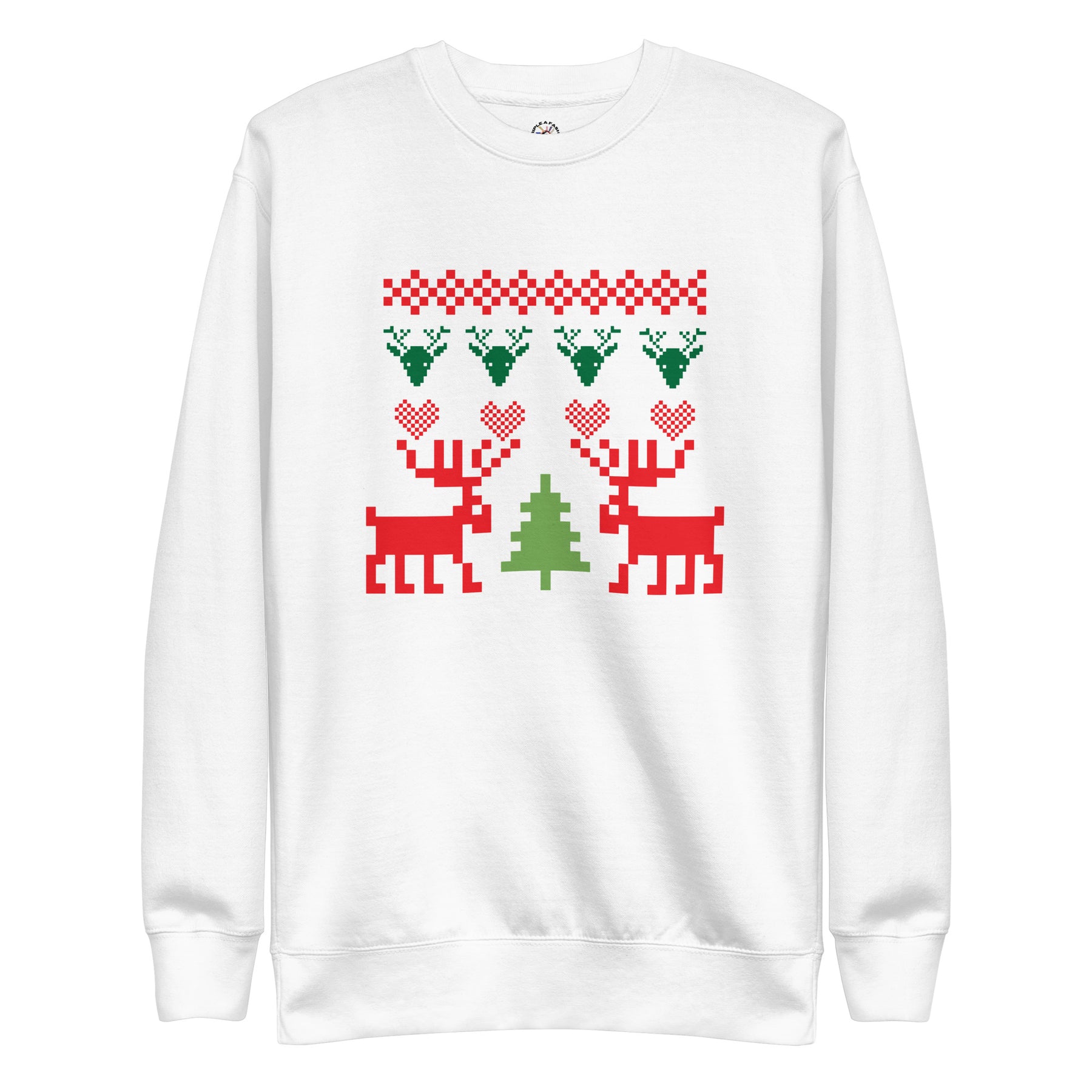 A Smile for Christmas Unisex Premium Sweatshirt - TRIPLE-A